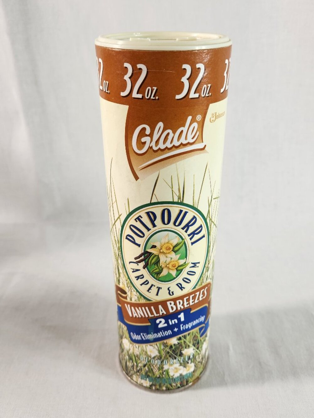 Vintage Glade Carpet Room Deodorizer Vanilla Breezes Powder READ DESCRIPTION